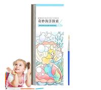 Dipingi con l'acqua Libri per bambini, Libro sull'per bambini Set di colori | Libro tascabile per per ragazzi e ragazze, artigianato artistico, attività di