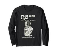 Dipingi con L'Arte della Luce con un'anima Cattura momenti su Film Maglia a Manica