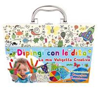 Libri Dipingi Con Le Dita. La Mia Valigetta Creativa. Ediz. Illustrata. Con 6 Sc
