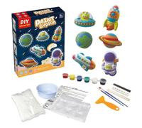 Dipingi figurine per bambini, figurine da dipingere Kit educativo per la