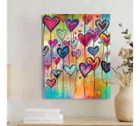 Dipingi i numeri a forma di cuore: illumina la vita creativa, raffigura un mondo colorato. Dipingi i numeri fai-da-te, inizia il tuo viaggio artistico. È la perfetta fusione di creatività e divertimen