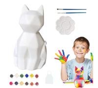 Dipingi il set di lampade Dipingi il set di lampade per bambini Crea la tua luce notturna,Kit di scarabocchi fatto a mano per bambini 4 anni,Kit di artigianato notturno con