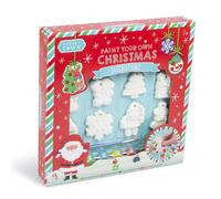 Dipingi il Tuo Natale Decorazioni - 12 Confezione Con Pittura/Brillantini