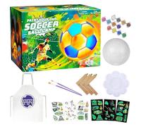Dipingi la tua lampada - forniture d'arte da calcio lampda illusione 3D, luci da pallone da calcio di vernice, kit di lmpada di pittura interattiva | kit leggero per ragazzi ragazze adolescenti adul