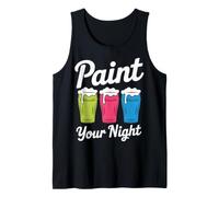 Dipingi la Tua Notte - Design colorato di Notte Canotta
