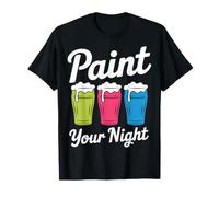 Dipingi la Tua Notte - Design colorato di Notte Maglietta