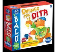 Dipingo con le dita. Balù piccolo artista. Ediz. a colori. Con Prodotti vari