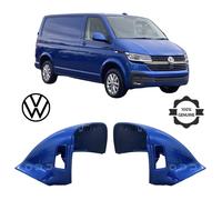 Dipinta Coperture Specchietto VW Transporter LA5W Ravenna Blu Lato Lane Assist