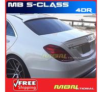 Dipinta Spoiler 14-18 Per Benz CLASSE Sedan Tetto 197 Ossidiana Nero Metallico