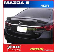 Dipinta Spoiler Per 14-18 Mazda 6 Mazda6 Sedan Retro Tronco 2-Post 41V Anima Red