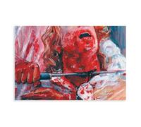 Dipinti artistici su tela con intervista ai vampiri, decorazione artistica da parete per soggiorno, camera da letto, 30 x 45 cm
