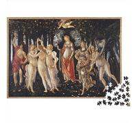 Dipinti Di Fama Mondiale Puzzles 1000 Pezzi Sandro Botticelli Puzzle in Legno Relax Puzzle Giochi Rompicapo Puzzle Per Giovani E Adulti Regali,Decorazioni Per La Casa