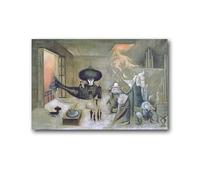 Dipinti Leonora Carrington Poster su tela da parete decorativo camera da letto moderna stampa artistica poster 20 x 30 cm