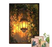 Dipinto a LED dinamico - 3 colori luminosi da parete | Lampada artistica dimmerabile ricaricabile USB a tre livelli, decorazione da parete con effetto fiamma dinamico per camera da letto, soggiorno