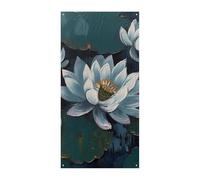 Dipinto a mano Fiore Porta Banner Party Decor Forniture Portico Appeso Banner Personalizzazione Festone Per Vacanze Compleanno Giardino Prato