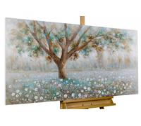 Dipinto acrilico 'IL SUSSURRARE DELL'ALBERO' | dipinto a mano su tela 140x70cm