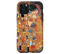 Dipinto Del Bacio Klimt Fine Art History Cover Telefono Custodia per iPhone 11 Pro