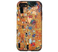 Dipinto Del Bacio Klimt Fine Art History Cover Telefono Custodia per iPhone SE (2020) / 7/8