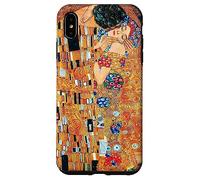 Dipinto Del Bacio Klimt Fine Art History Cover Telefono Custodia per iPhone XS Max
