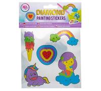 Dipinto di diamanti Diamond - Arcobaleno, gelato, cuore, unicorno, fata