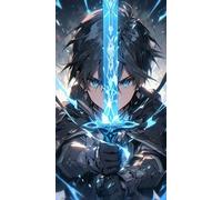 Dipinto di diamanti Kirito 30x40 cm
