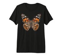 Dipinto Lady Butterfly Flying Wildlife Nature Butterfly Maglietta Premium