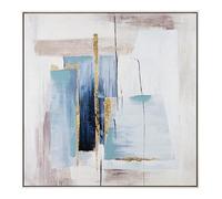 Dipinto Olio con Cornice Crown P2379-1 82.5x82.5 cm in Stampa su Tela