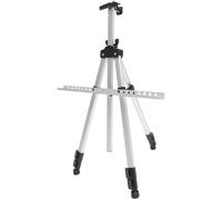 Dipinto regolabile con treppiede Cavalletto for pittura con treppiede for disegno artistico, argento 143x60x8cm