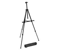 Dipinto regolabile con treppiede Cavalletto regolabile in metallo for pittura, disegno, schizzi, nero