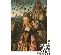 Dipinto rinascimentale|Bees Queen Castello| Puzzle Divertenti Per Tutta La Famiglia 38x26cm/1000pcs Adulti