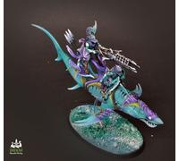 Dipinto subacqueo Akhelian Allopex Idoneth Deepkin COMMISSIONE