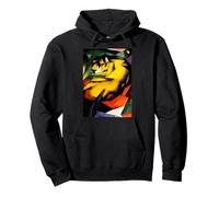 Dipinto Tigre di Franz Marc Felpa con Cappuccio