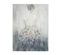 Dipinto Village Ca55A 90x120 cm in Olio su Tela