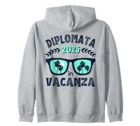 Diploma di Maturità Diplomata 2025 Divertente Maturanda Felpa con Cappuccio