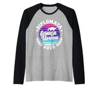 Diploma Liceo Scienze Umane Maturità 2025 Ragazza Diplomata Maglia con Maniche Raglan