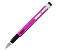 DIPLOMAT - D40909025 - Magnum - Stylo Plume Acier - Rose - Résistant et Élégant - Garantie 2 Ans
