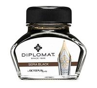 DIPLOMAT Inchiostro in vetro 30 ml - Seppia Nero