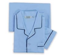 DIPLOMAT PIGIAMA UOMO APERTO GIACCA CLASSICO STOFFA POPELINE 100% COTONE LEGGERO