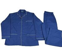 DIPLOMAT PIGIAMA UOMO APERTO GIACCA CLASSICO STOFFA POPELINE 100% COTONE LEGGERO