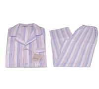 ★ DIPLOMAT PIGIAMA UOMO APERTO INVERNALE FLANELLA GIACCA CLASSICO 100% COTONE ★