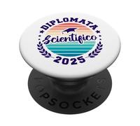 Diplomata 2025 Liceo Scientifico Diploma di Maturità Ragazza PopSockets PopGrip Adesivo