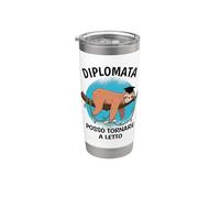 Diplomata 2026 2027 Bicchiere termico in acciaio inox doppia parete