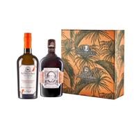 Diplomático Mantuano 70cl - Rum Premium Invecchiato, 40% vol. Special pack con Mr. Three & Bros Ginger Falernum 50cl, 17% vol.