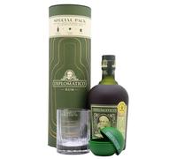 Diplomatico - Reserva Exclusiva Rum 70cl 40% ABV Glass & Ice Mould Gift Pack