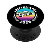 Diplomato Istituto Agrario Diploma di Maturità 2025 Ragazzo PopSockets PopGrip Adesivo