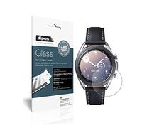 dipos I Pellicola Protettiva Opaco Compatibile con Samsung Galaxy Watch 3 (45mm) Protezione Vetro Flessibile 9H