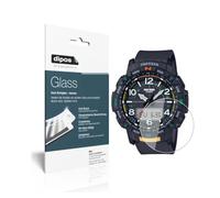 dipos 1x Pellicola Protettiva 9H trasparente per Casio PRT-B50 Pro Trek | Non si rompe e non si scheggia, non è vero vetro, Anti-Shock, si adatta perfettamente, antigraffio, senza bolle, autoadesiva