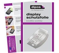 dipos 1x Pellicola Protettiva per De Longhi ECAM 23.123 Tropfblech | Si adatta perfettamente, ultra sottile, antigraffio, senza bolle, compatibile con cover, anti impronte, autoadesiva