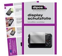 dipos 1x Pellicola Protettiva trasparente per Ricoh WG-6 | Si adatta perfettamente, ultra sottile, antigraffio, senza bolle, compatibile con cover, anti impronte, autoadesiva