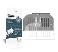 dipos I 2X Pellicola Protettiva Compatibile con Siemens EQ.6 TE605509DE Series 500 Vassoio Compatibile con Tazze Protezione Vetro Flessibile 9H